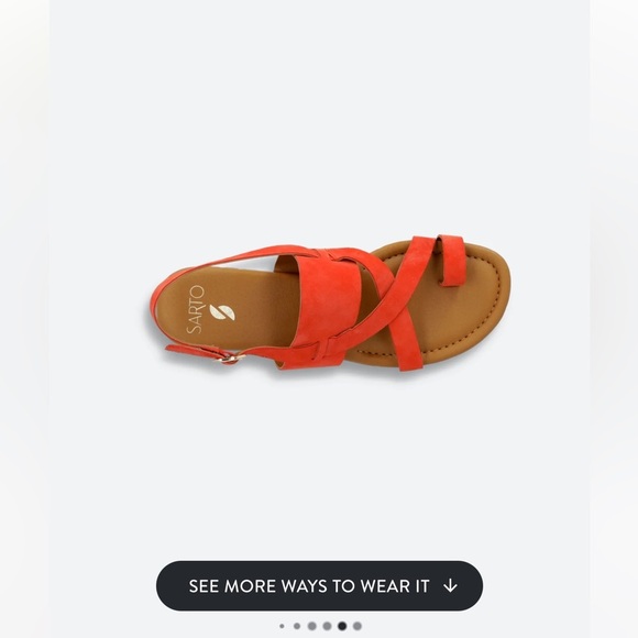 Sarto by Franco Sarto Gia Suede Sandal – Size 6.5 (NWT) - Picture 8 of 8